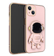 Self-contained Lens Film Mobile Phone Case Electroplating Bracket Protective Cover