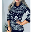 New autumn and winter knit sweater dresses