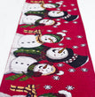 Explosive Christmas Decorations Cotton And Linen Embroidery Christmas Table Runner