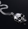 Titanium Steel Cool Skull Necklace
