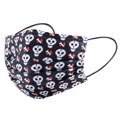 Halloween Print With 3-layer Meltblown Disposable Mask