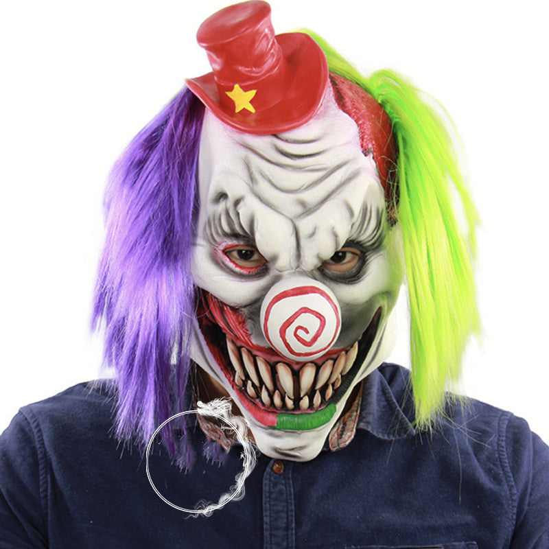 Spoofing horror headgear for Halloween