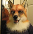 Werewolf Costume Party Mask Halloween Simulation Animal Rotate Headwear Costume Wolf Face Masks Cosplay