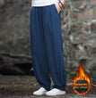 Cotton And Linen Women's Clothing Artistic Stone Washed Loose Bloomers