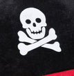 Halloween Pirate Hat Skull Print Adult Kids Pirate Captain Hat Cosplay Costume Cap Birthday Masquerade Party Prop Decor Supplies