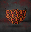 3D Halloween horror style digital printing dustproof protective mask