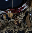 Bloody Pearl Necklace Show Style Halloween Three Layers