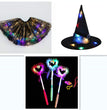 Magical & Luminous  LED Princess Halloween Tutu Skirt Sequins Shiny Skirt
