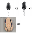 1500mAh Mini Power Emergency Pod Keychain Charger With Type-C Ultra-Compact Mini Battery Pack Fast Charging Backup Power Bank