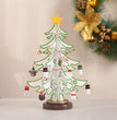 Combination Three-dimensional Pendant Villain Wooden Christmas Tree Ornament