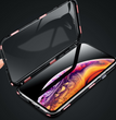 Double-sided glass magnetic king mobile phone case no anti-peep function