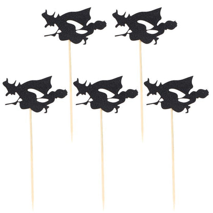 Halloween cake card decoration
