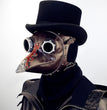 Domineering plague long beak doctor mask halloween