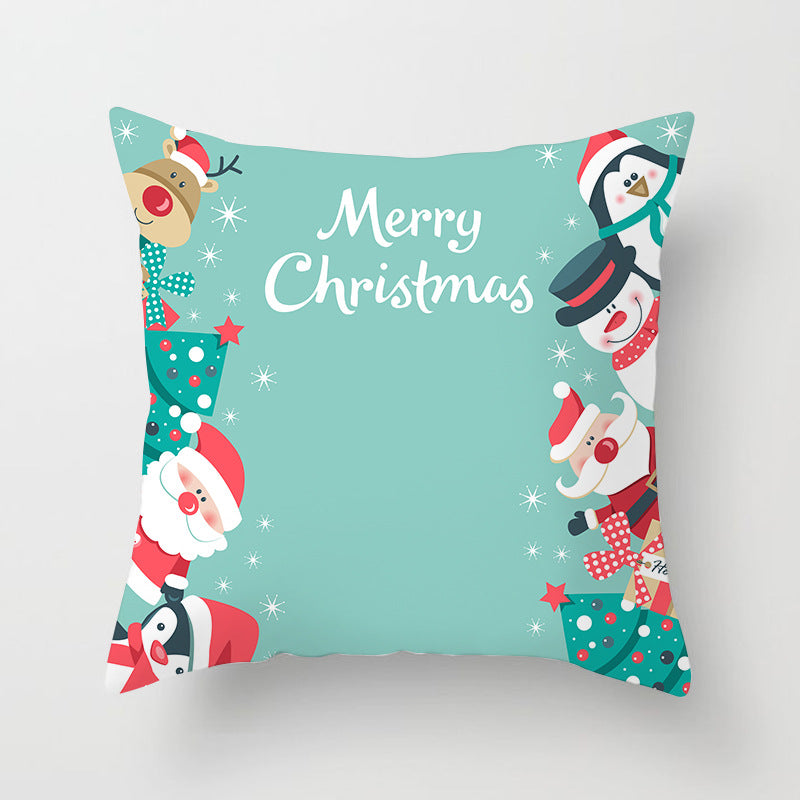 Christmas cartoon pillowcase