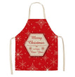 Cotton linen creative Christmas apron