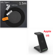 3 In 1 Fast Charging Station Wireless Charger Stand Wireless Quick Charge Dock For Phone Holder