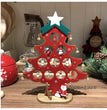 Combination Three-dimensional Pendant Villain Wooden Christmas Tree Ornament