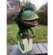 Piranha Flower Movie Props Garden Decorations Horror Halloween Resin Decorations