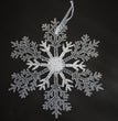 Christmas Decoration Acrylic Transparent Snowflake Christmas Tree Decoration Pendant DIY Christmas Decor For Home
