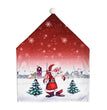 Christmas embroidery chair cover