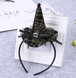 Halloween Witch Hat Headband Holiday Children Props Party Hair Accessories
