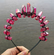 Witch Halloween Moon Crown Hair Band