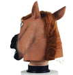 Halloween Cosplay Brown Animal Horse Head Mask Headgear