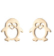 Stainless Steel Halloween Horror Stud Earrings