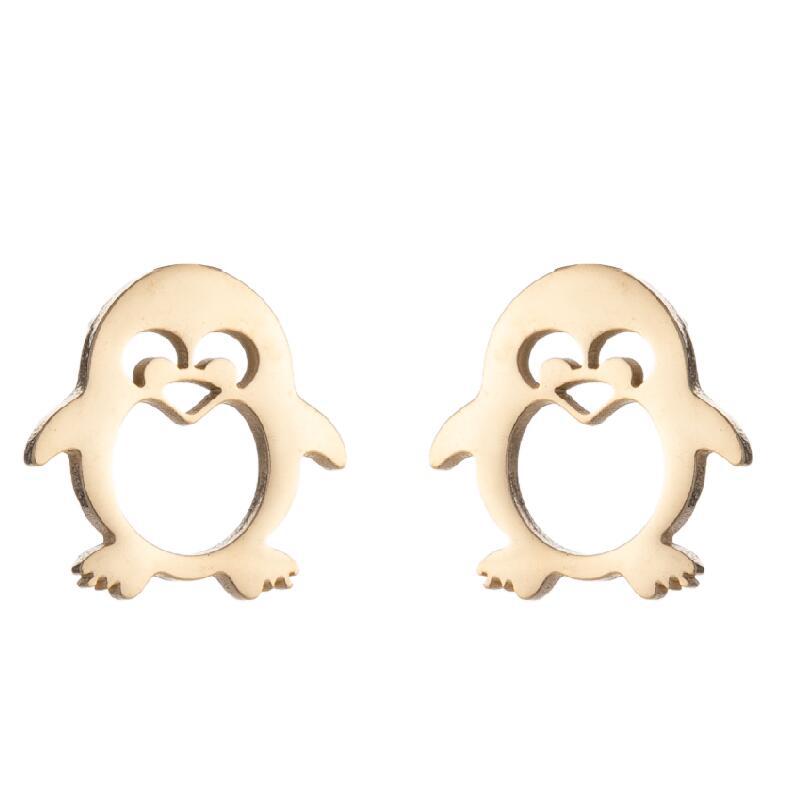 Stainless Steel Halloween Horror Stud Earrings