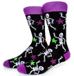NEW Halloween Socks Pumpkin Bat Human Skeleton