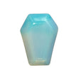 Natural Crystal Agate Mini Coffin Plate Pendant Piece Gem Small Plate Halloween Decorations