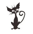 Foreign Trade Carved Wall Stickers Halloween Thriller Black Cat Creative Wall Decoration Removable Stickers FX1531 Van Gogh