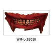 Halloween Mouth Tattoo Stickers