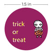 Halloween Kids Toy Animal Thank You Decorative Sticker Label