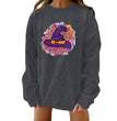 Halloween Creative Theme Print Loose Sweater
