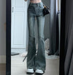 American-style Retro Skinny Jeans Women's High Waist Slimming
