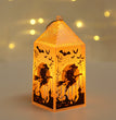 Halloween Pumpkin Lamp Decorations Children's Portable Small Night Lamp Cage Desktop Decoration Layout Props