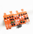 Contrasting Color Trend Fashion Earrings Simple And Funny Halloween