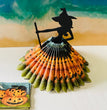 Wooden Halloween Witch Napkin Holder