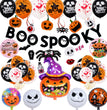 Halloween Aluminum Film Balloon Pumpkin Head Bat Spider