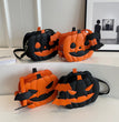 2023 Halloween Bags Funny Pumpkin Cartoon Shoulder Crossbody Bag With Bat Personalized Creative Female Bag