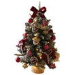 Desktop Christmas Tree Set 45CM Window Decoration Mini Ornaments