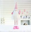 Christmas New Products Telescopic Pole Faceless Doll Window Christmas Decoration Supplies