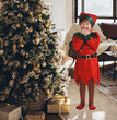 Christmas Kids Clothes Cute Sequin Elf Costumes