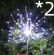 Solar Ground Plug Firework Light Led Copper Wire