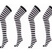 Rainbow Colorful Striped Stockings For Halloween Party