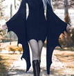 Cosplay Medieval Forest Elven Elf Pixie Costume For Women Gothic Vintage Slim Hooded Nienna Dress Halloween Carnival Party Dress