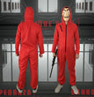 The Same Red One-piece Cosplay Costume Halloween Decoration Costume