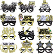 2024 New Year Party Funny Holiday Decorative Glasses Photo Props Glasses Frame