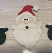 Christmas Themed Fence Garden Top Decoration
